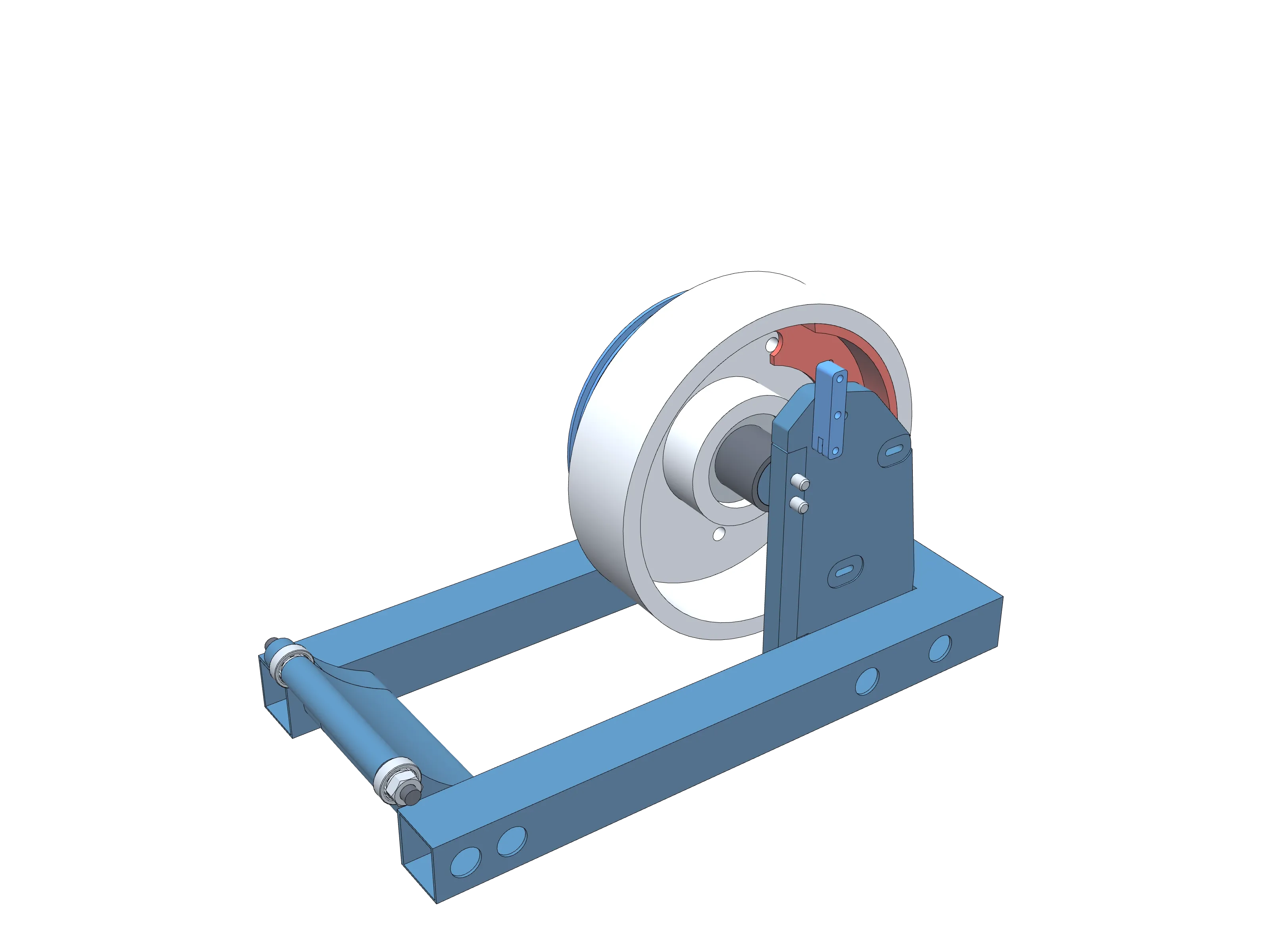 KD172 - front view from the 3D model