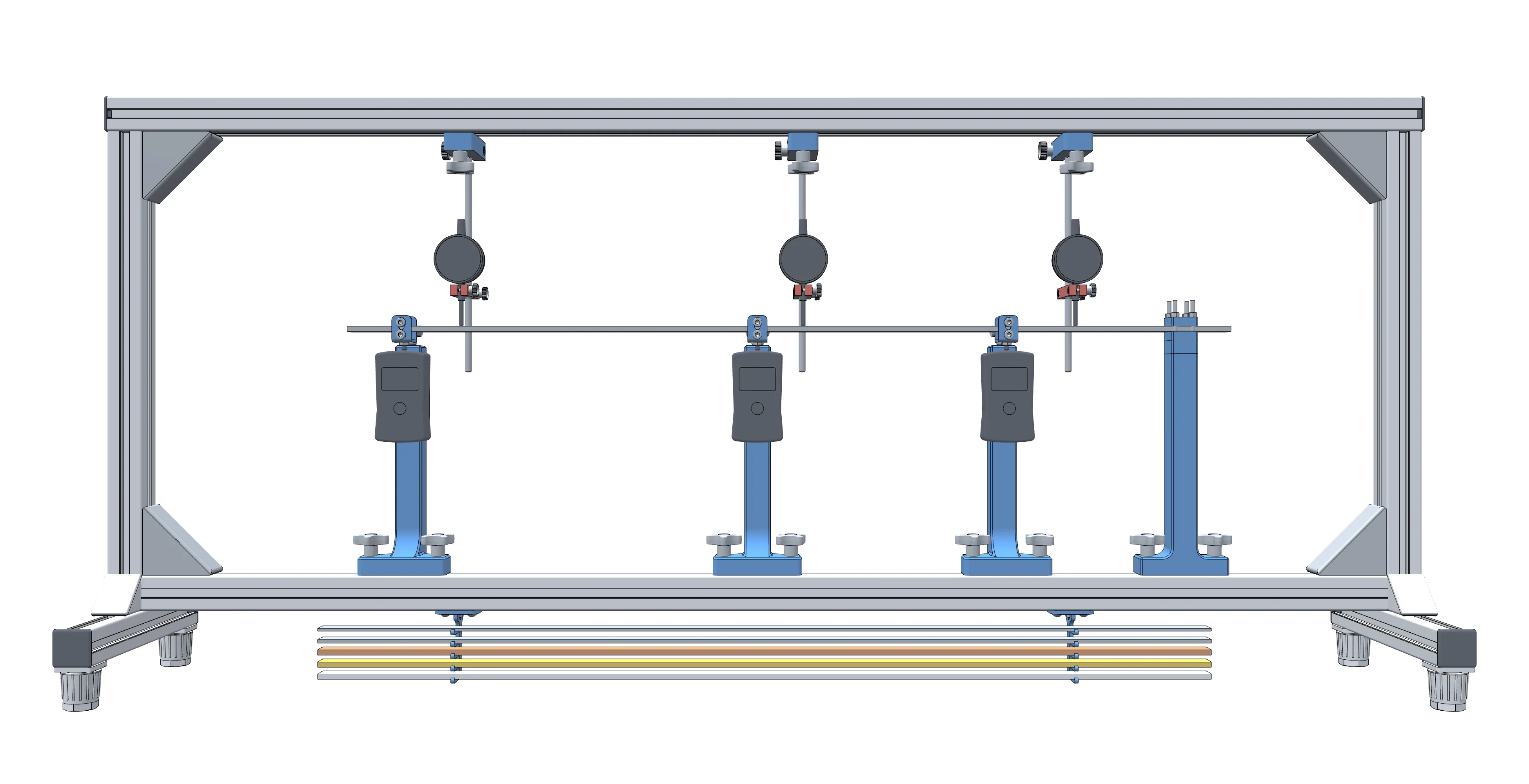 ST101 - front view from the 3D model