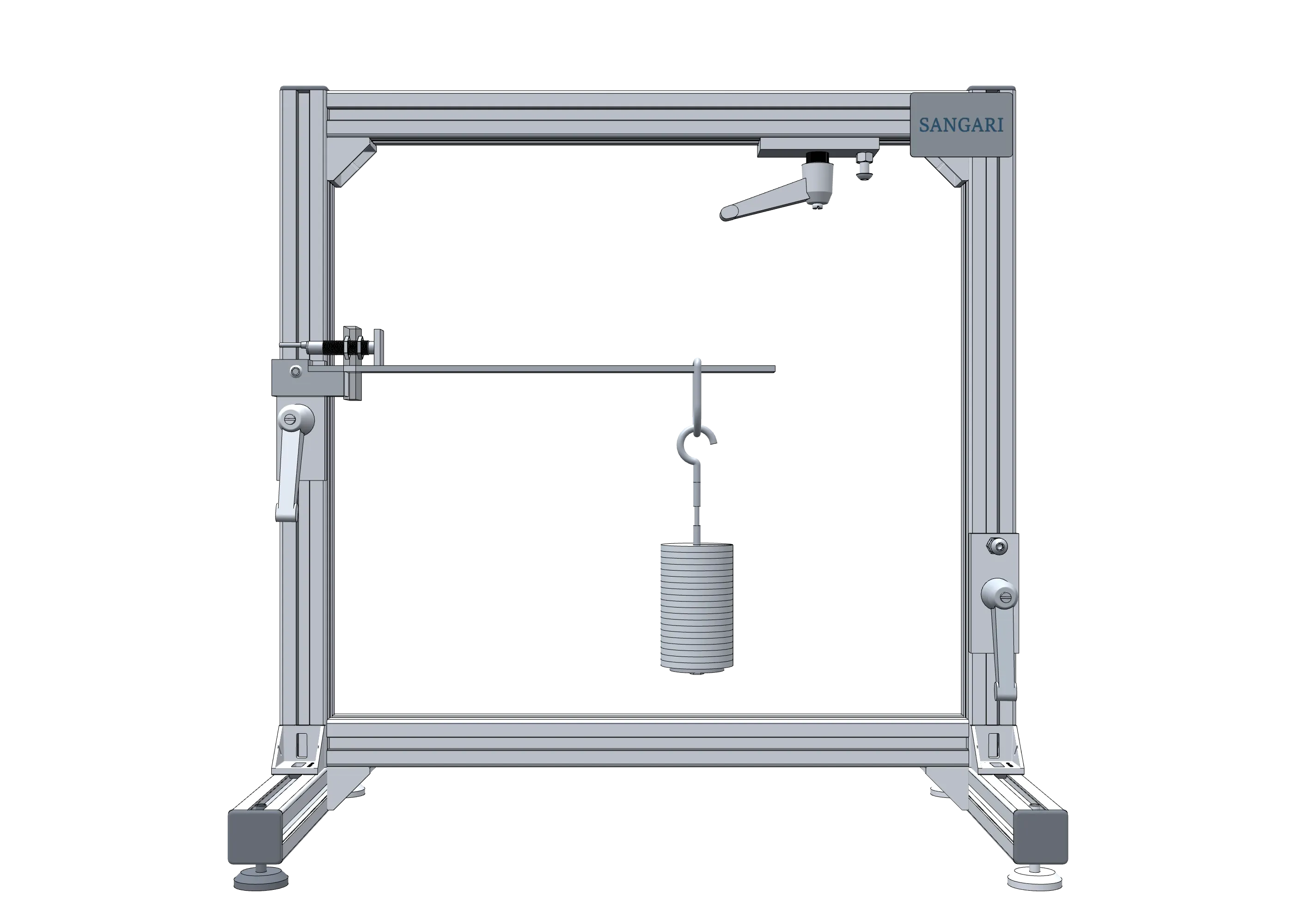 Front view of the ST301 training system