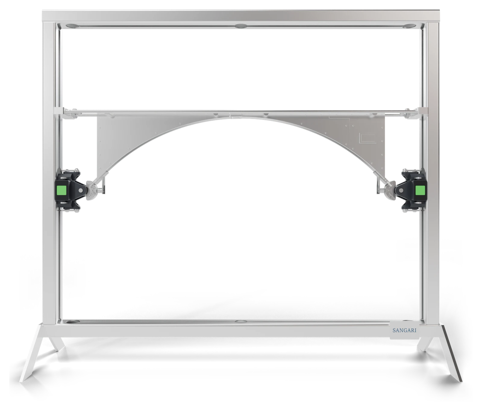 ST554 - Three-hinged arch experiment