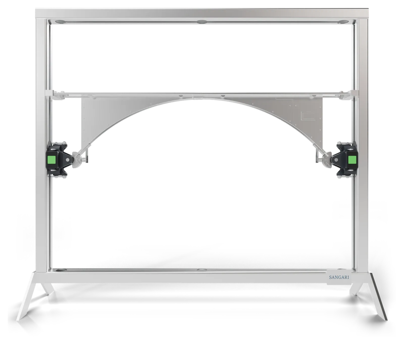 ST554 - Three-hinged arch experiment