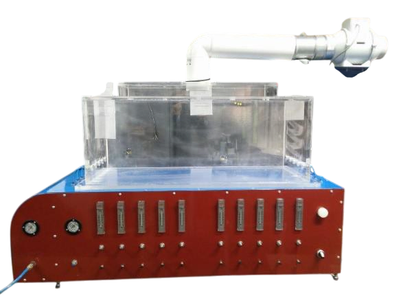 Air-distribution study apparatus