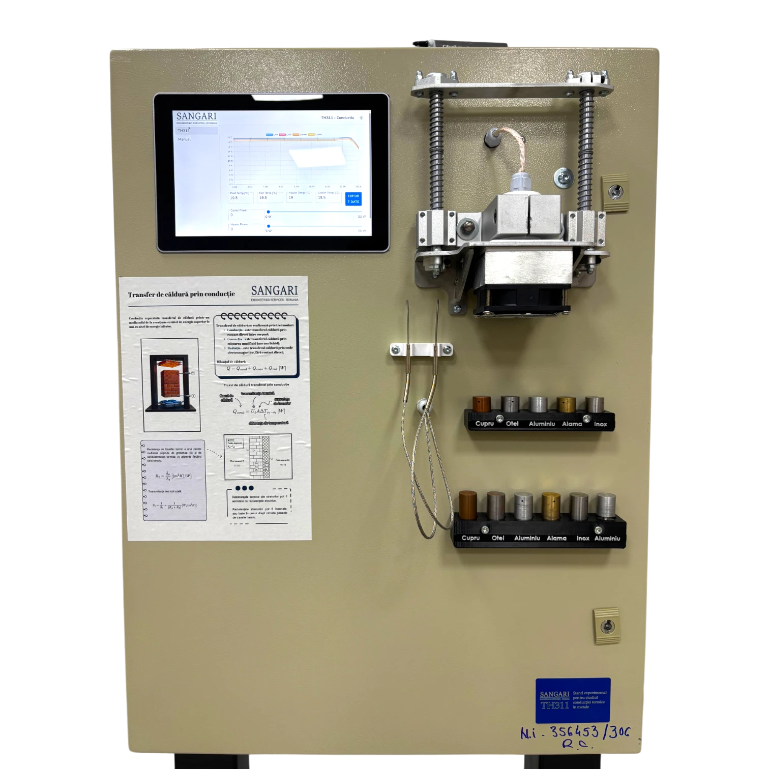 TH311 - Heat transfer by conduction