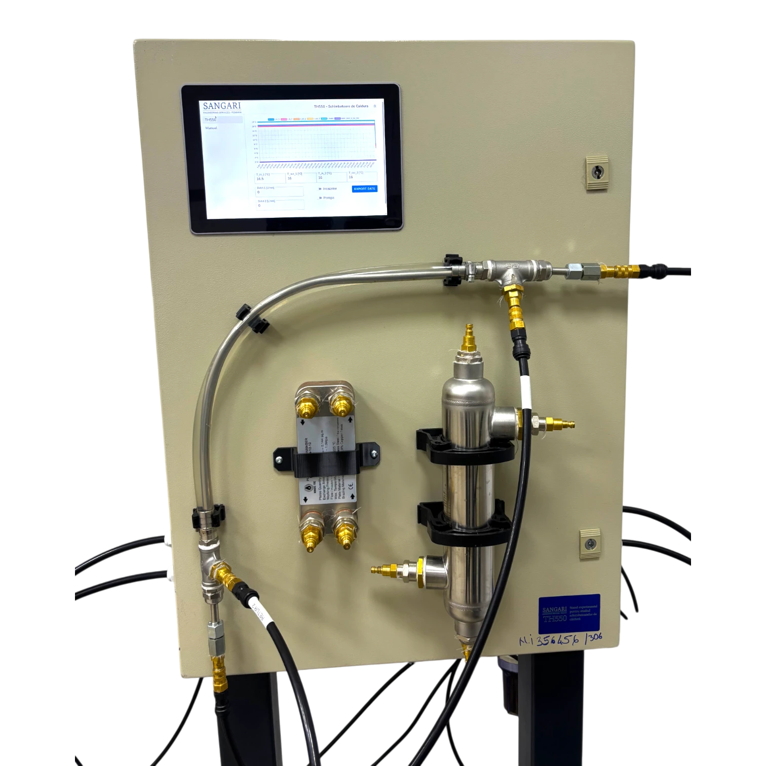 TH550 - Optimising heat transfer with heat exchangers