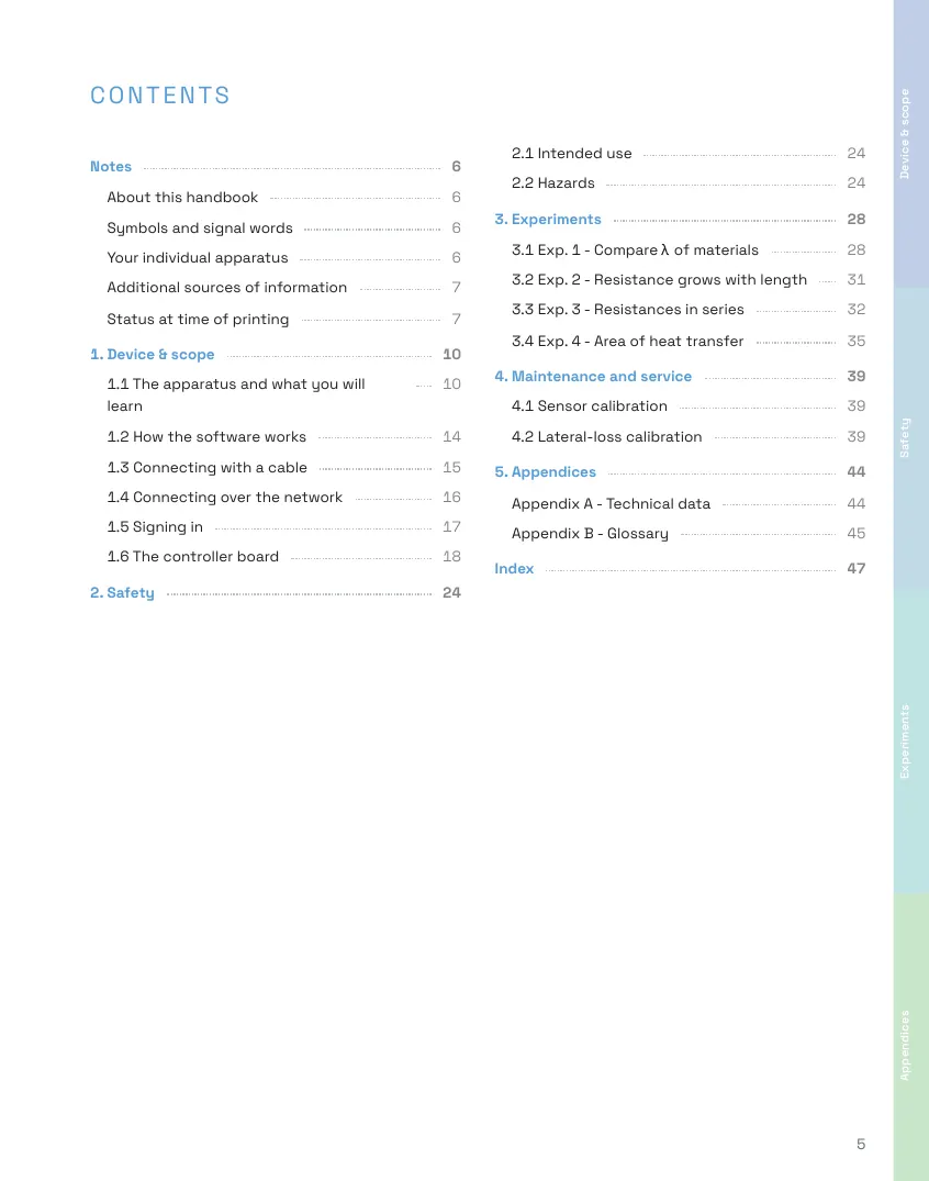 TH311 Student's Handbook, page 5